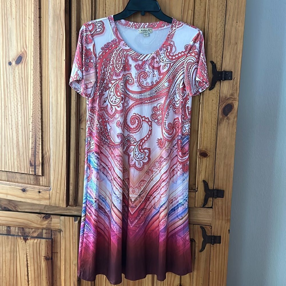 ***** 5 for $25 Oneworld Paisley Print Dress